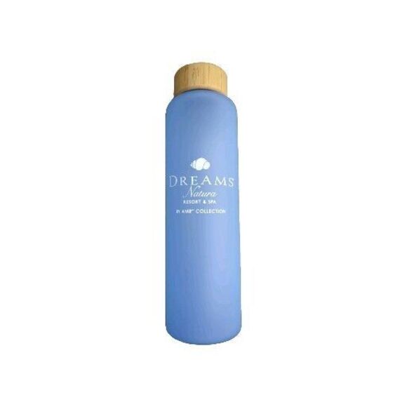 18 Oz Rincon by h2go Borosilicate Glass Bottle w/Bamboo Lid Dreams Resort Natura - Picture 1 of 5